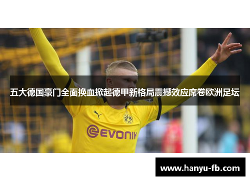 五大德国豪门全面换血掀起德甲新格局震撼效应席卷欧洲足坛 五大德国豪门全面换血掀起德甲新格局震撼效应席卷欧洲足坛