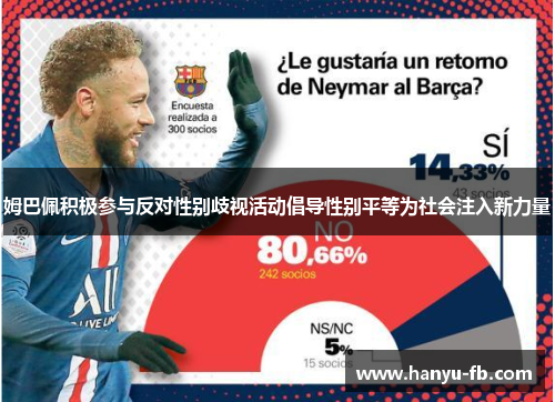 姆巴佩积极参与反对性别歧视活动倡导性别平等为社会注入新力量 姆巴佩积极参与反对性别歧视活动倡导性别平等为社会注入新力量